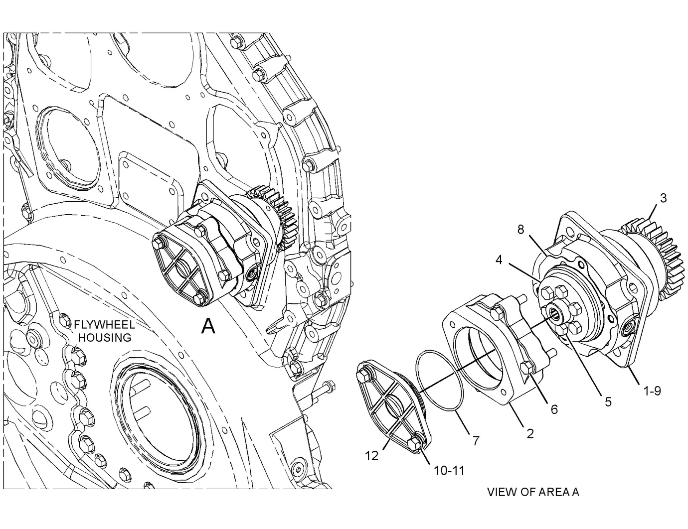 C32 · BASIC ENGINE · 419-9352 CAT parts diagram