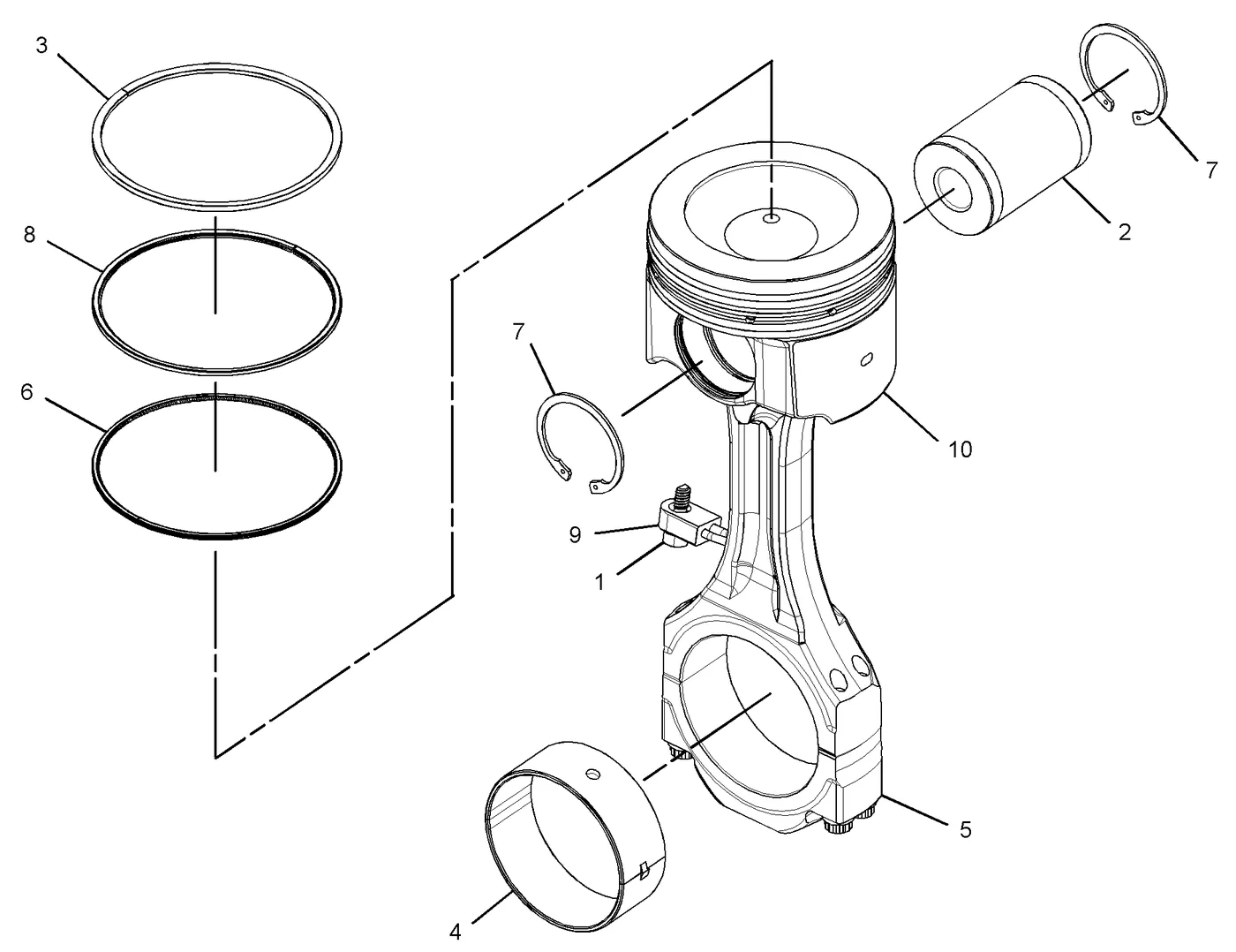 C32 · BASIC ENGINE · 352-4215 CAT parts diagram
