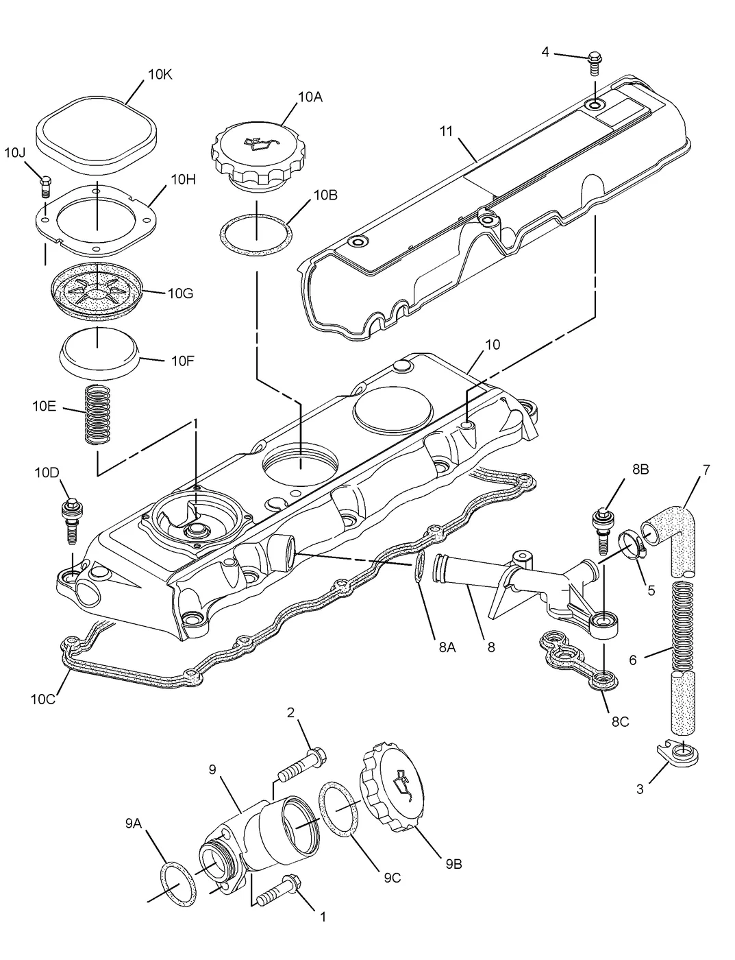 C4.4 · BASIC ENGINE · 273-1454 CAT parts diagram