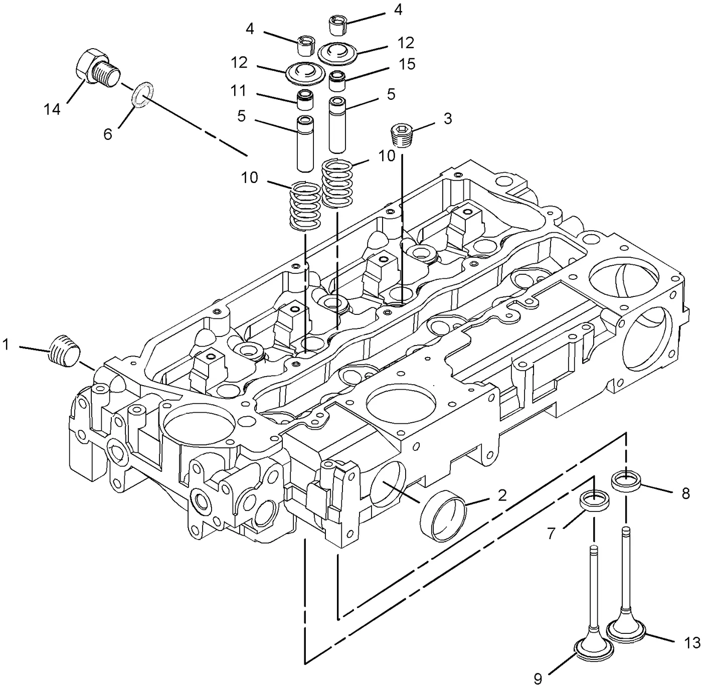 C4.4 · BASIC ENGINE · 233-7234 CAT parts diagram