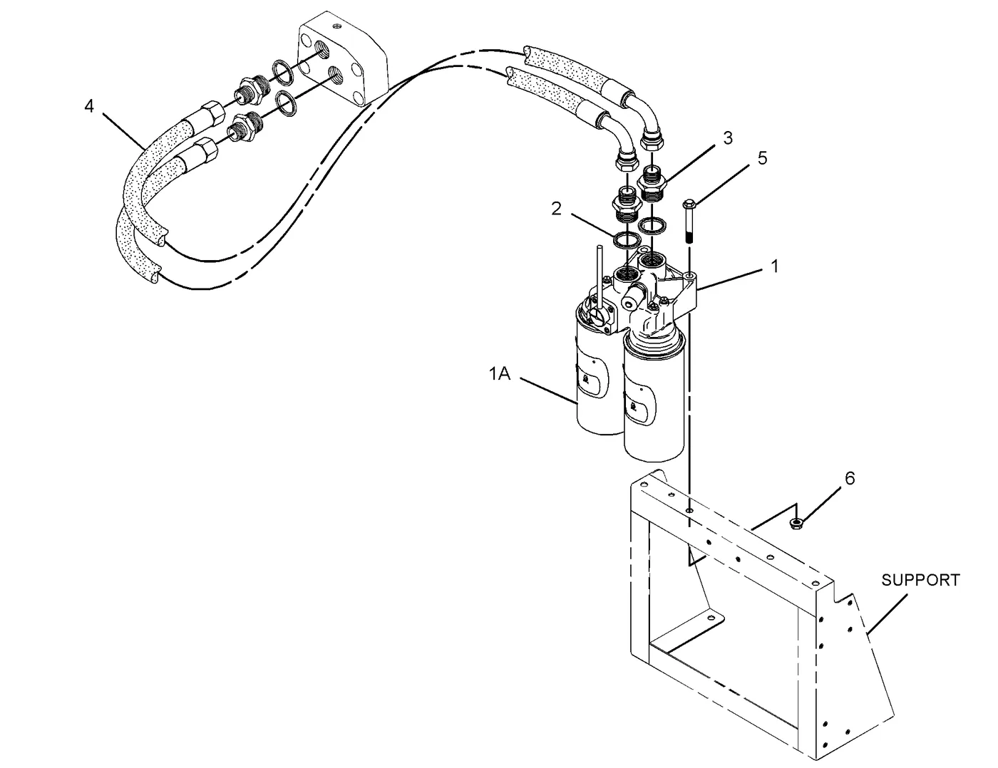 C4.4 · LUBRICATION SYSTEM · 288-4113 CAT parts diagram
