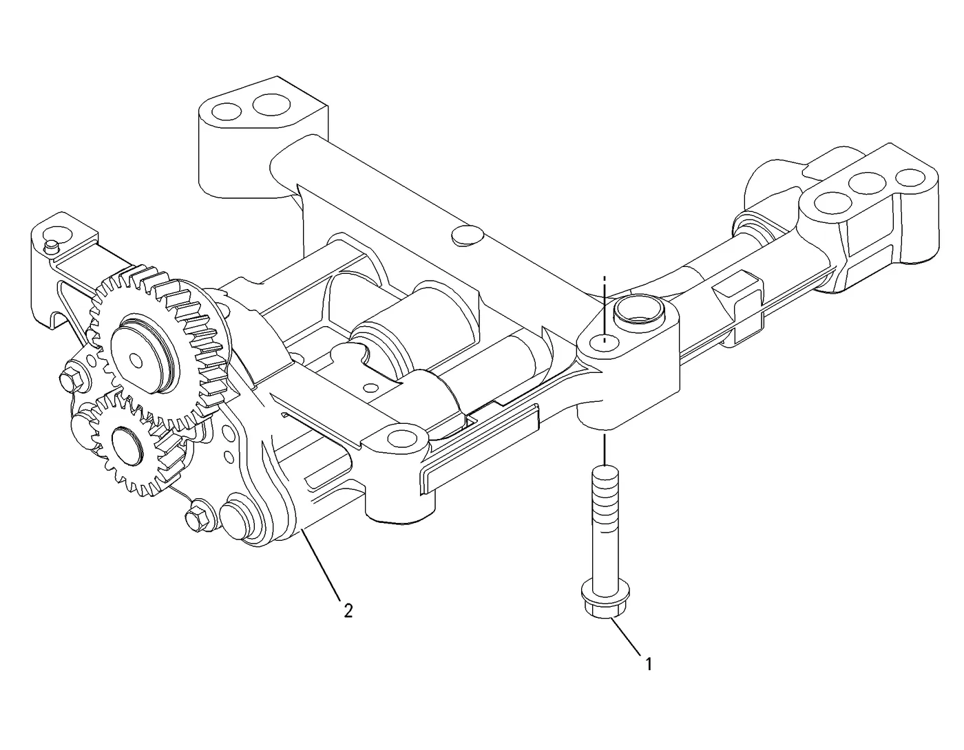 C4.4 · LUBRICATION SYSTEM · 273-1454 CAT parts diagram