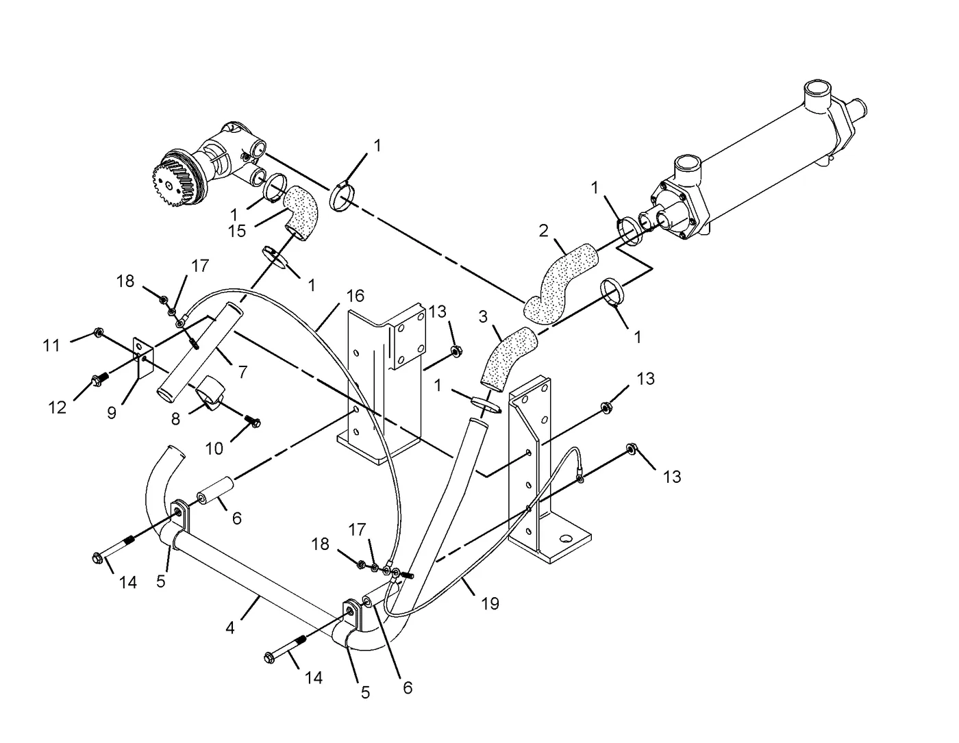 C4.4 · COOLING SYSTEM · 263-5766 CAT parts diagram