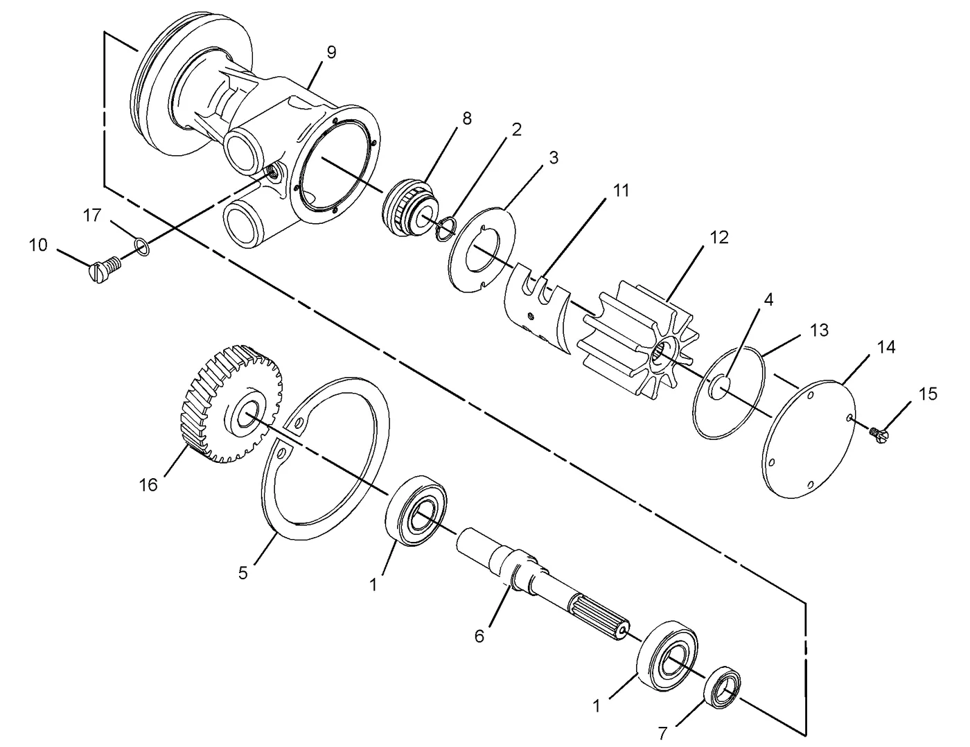 C4.4 · COOLING SYSTEM · 263-7530 CAT parts diagram