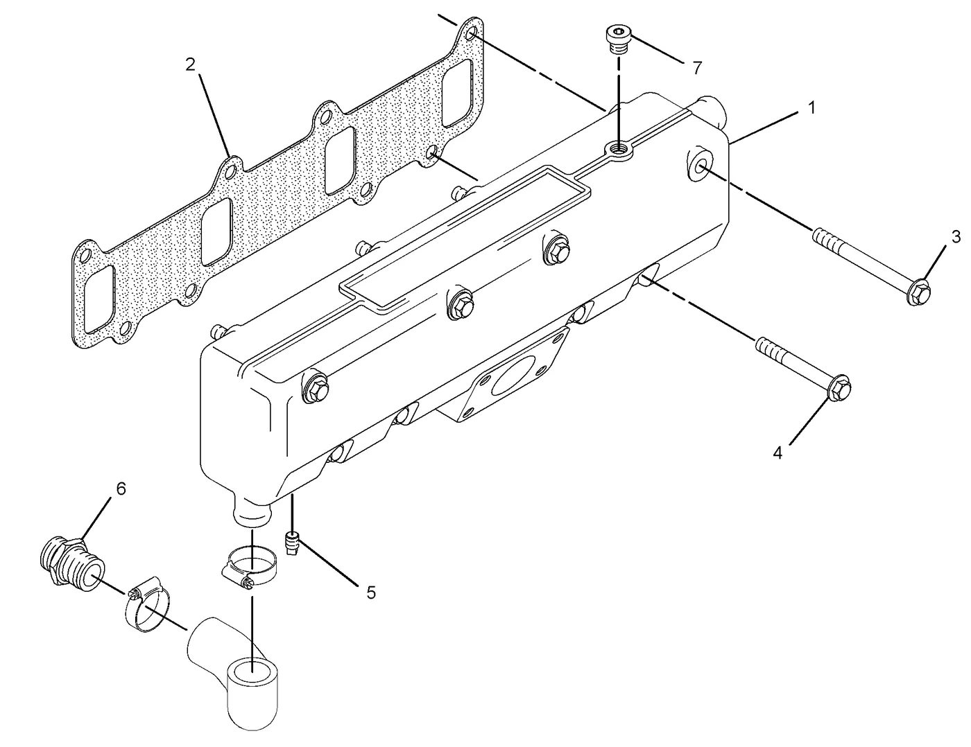 C4.4 · AIR INLET AND EXHAUST SYSTEM · 291-4625 CAT parts diagram
