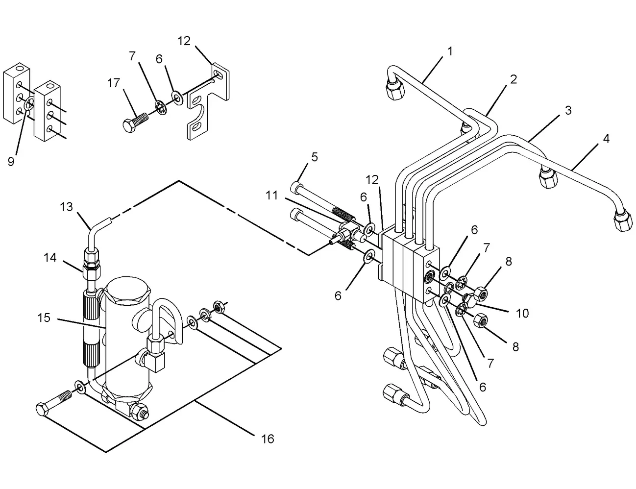 C4.4 · FUEL SYSTEM · 263-8111 CAT parts diagram