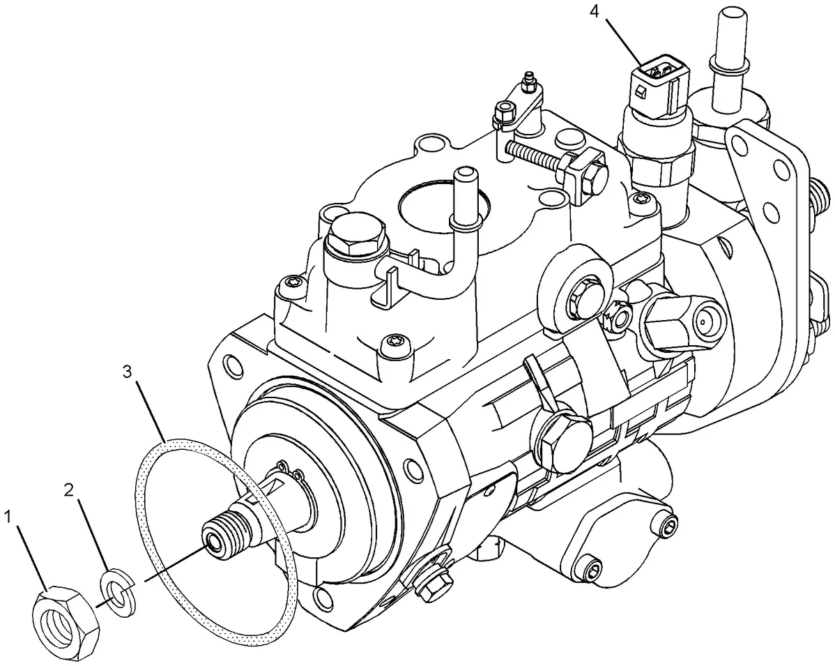 C4.4 · FUEL SYSTEM · 272-2222 CAT parts diagram