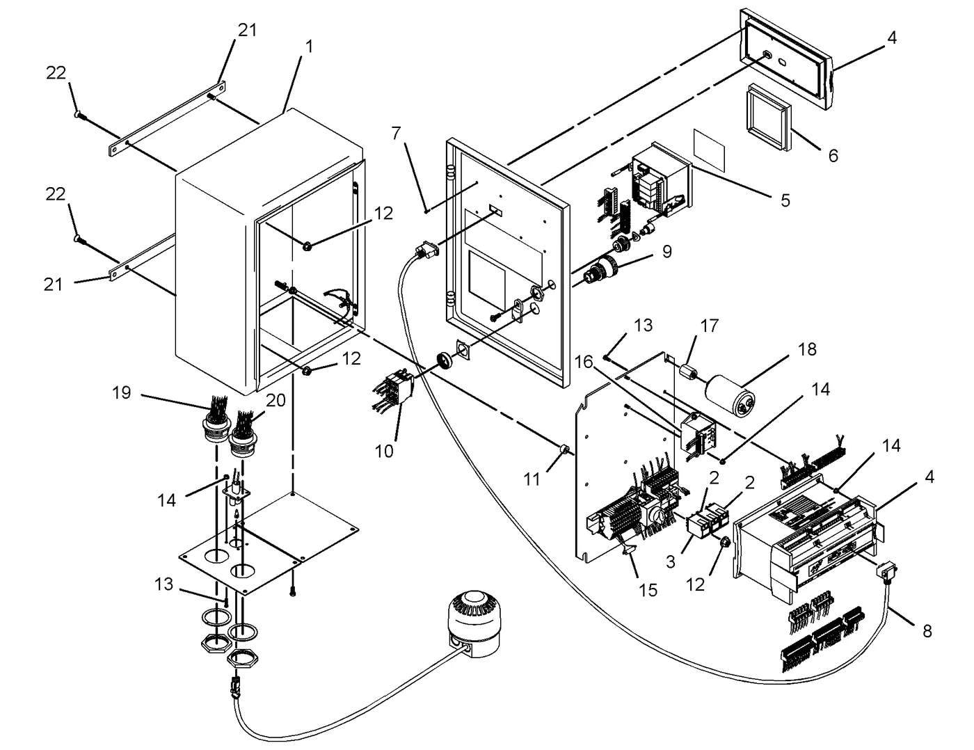 C4.4 · OPERATOR STATION · 291-1738 CAT parts diagram