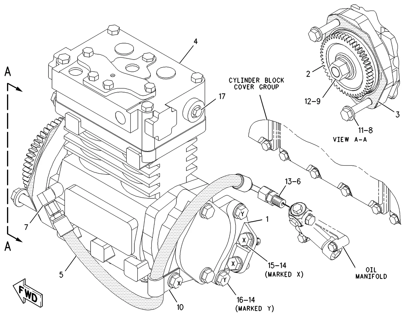 C7 · BASIC ENGINE · 126-8216 CAT parts diagram