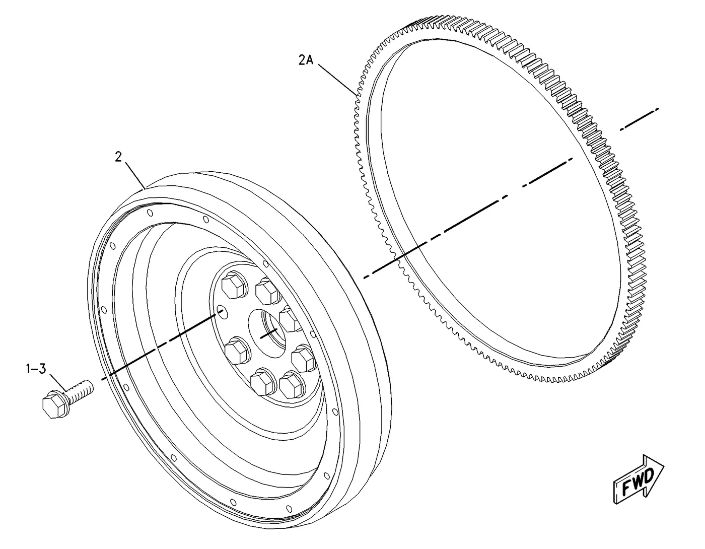C7 · BASIC ENGINE · 288-8157 CAT parts diagram