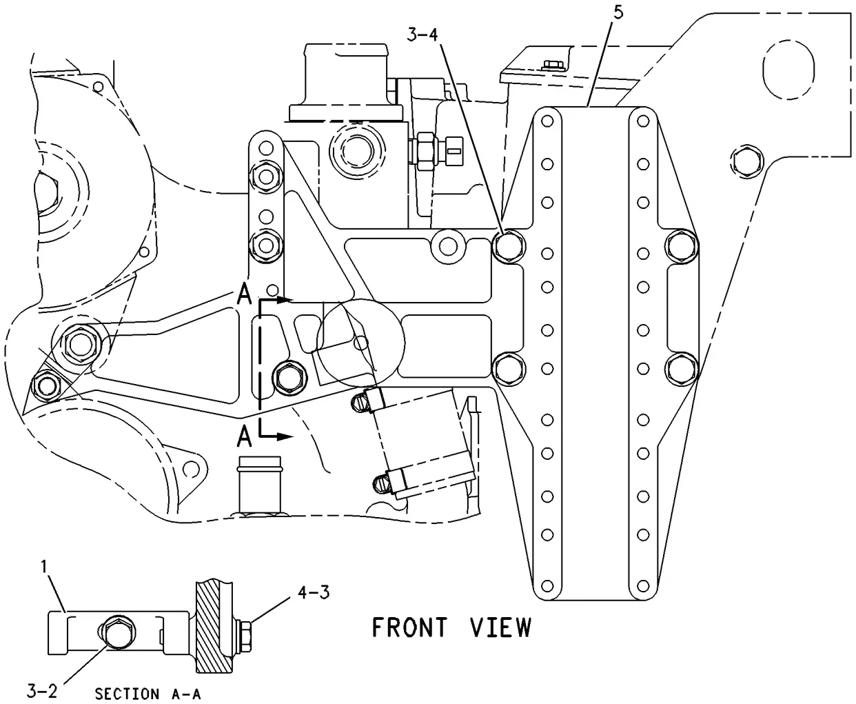 C7 · BASIC ENGINE · 142-7107 CAT parts diagram