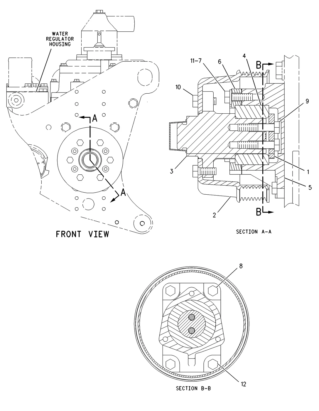 C7 · BASIC ENGINE · 152-5016 CAT parts diagram