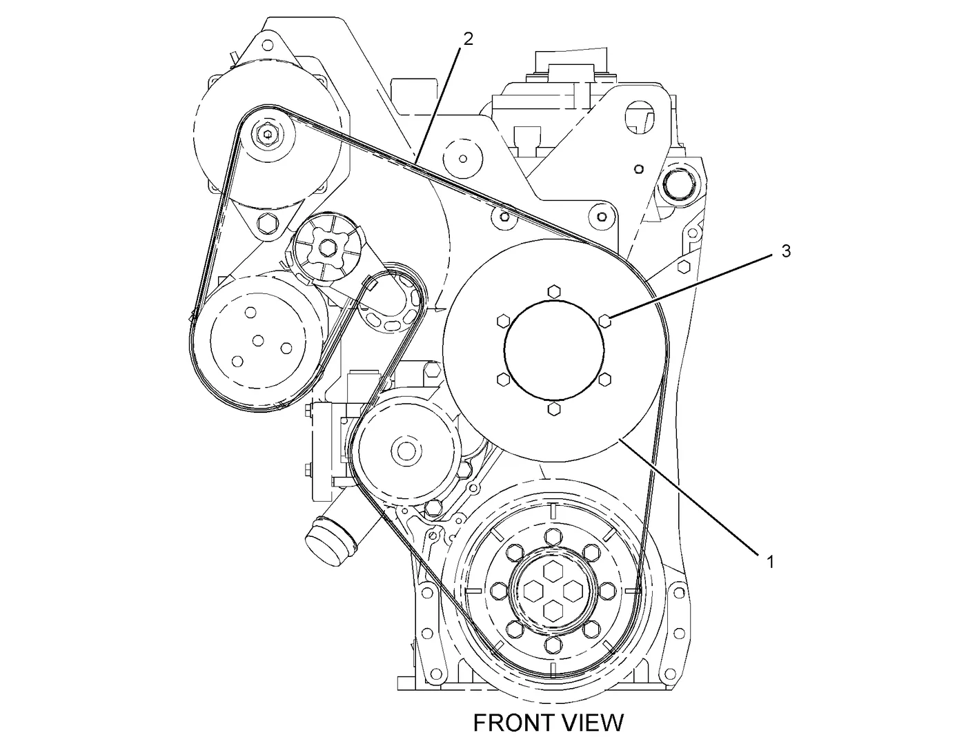 C7 · BASIC ENGINE · 263-1848 CAT parts diagram