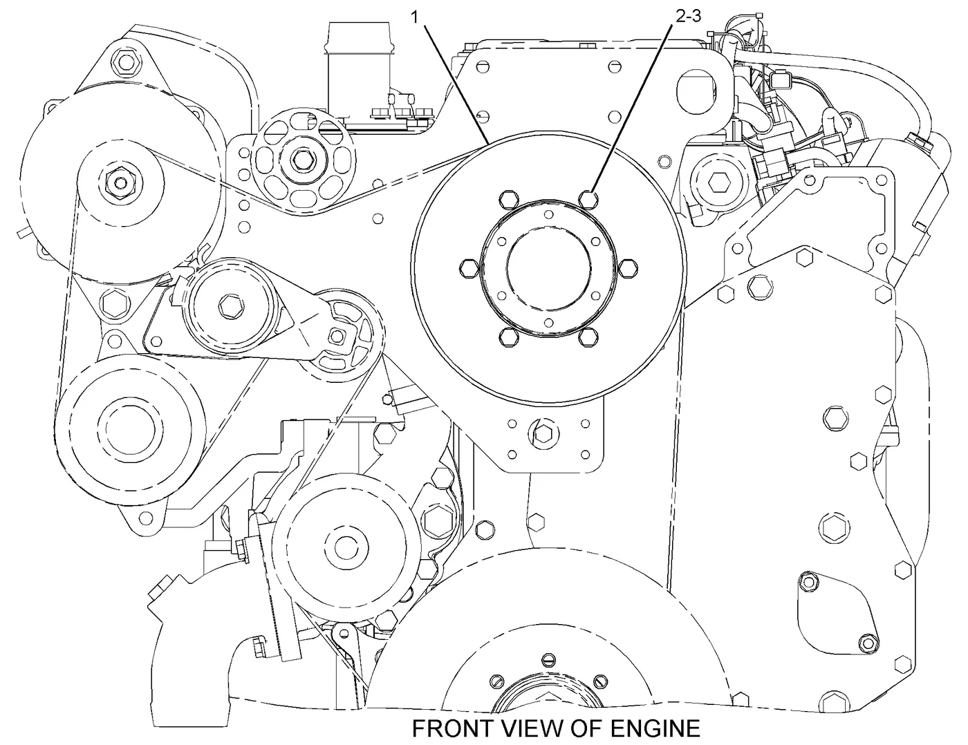 C7 · BASIC ENGINE · 312-3724 CAT parts diagram