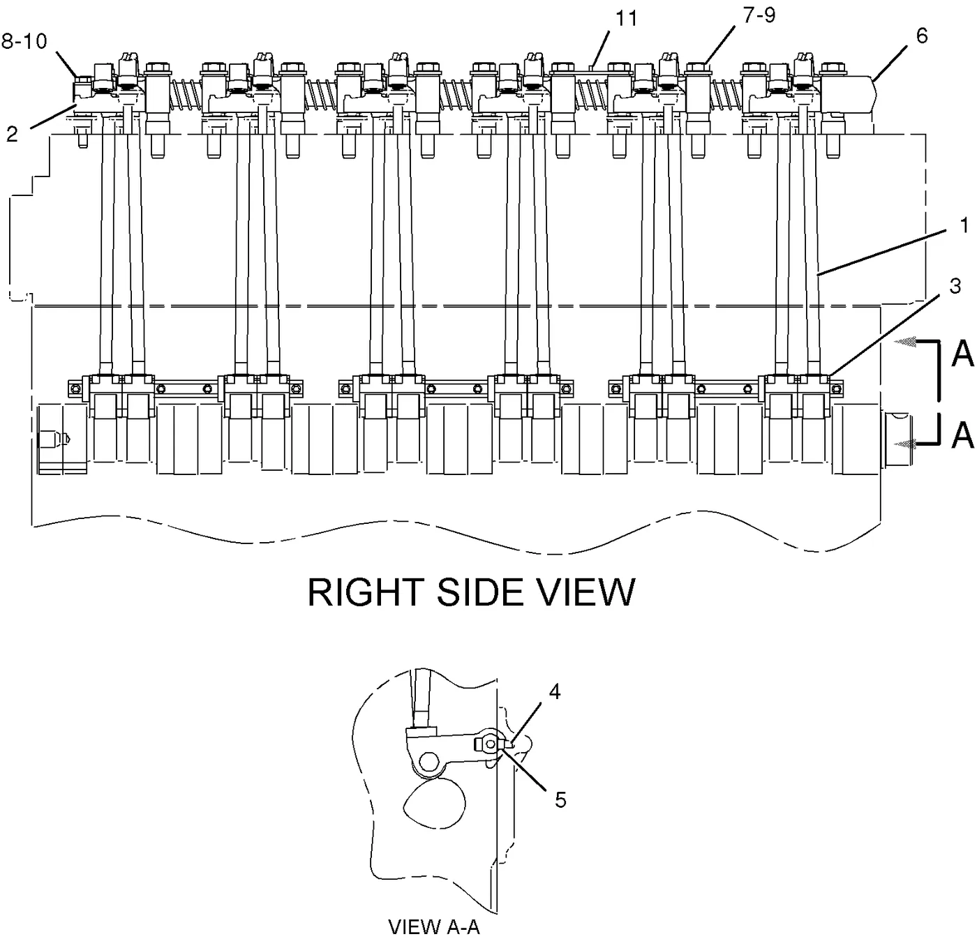 C7 · BASIC ENGINE · 232-3717 CAT parts diagram