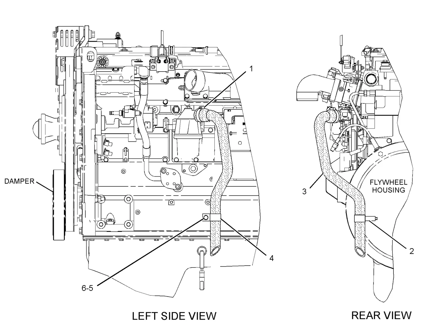 C7 · LUBRICATION SYSTEM · 275-7798 CAT parts diagram