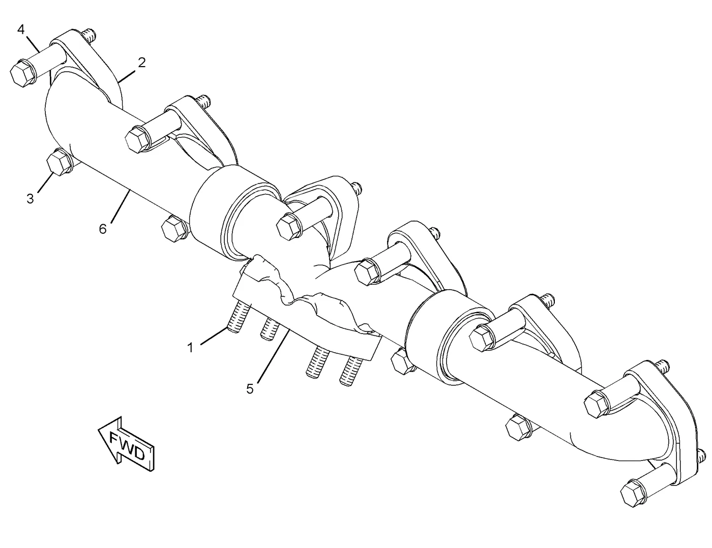 C7 · AIR INLET AND EXHAUST SYSTEM · 200-4508 CAT parts diagram