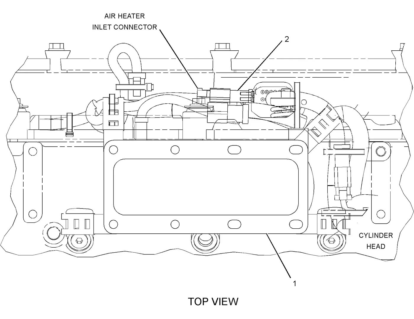 C7 · AIR INLET AND EXHAUST SYSTEM · 279-6624 CAT parts diagram