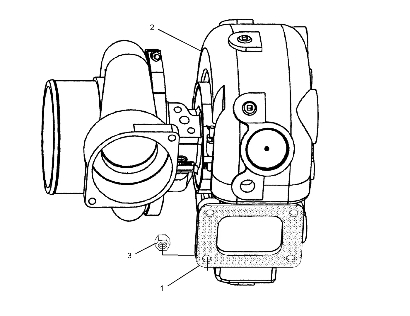 C7 · AIR INLET AND EXHAUST SYSTEM · 254-3808 CAT parts diagram