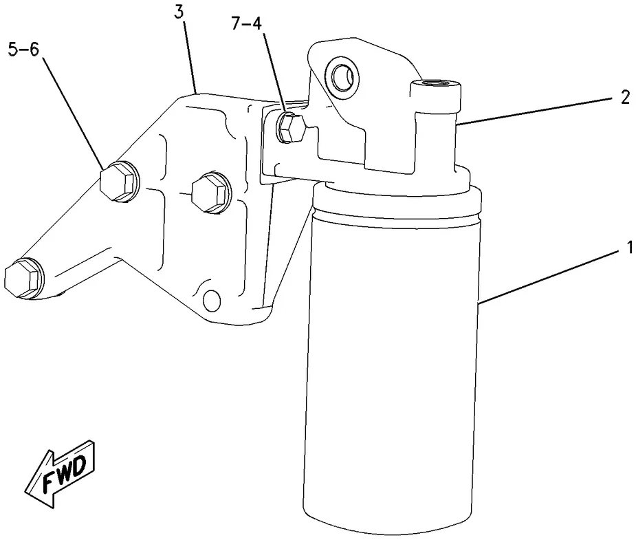 C7 · FUEL SYSTEM · 157-8384 CAT parts diagram