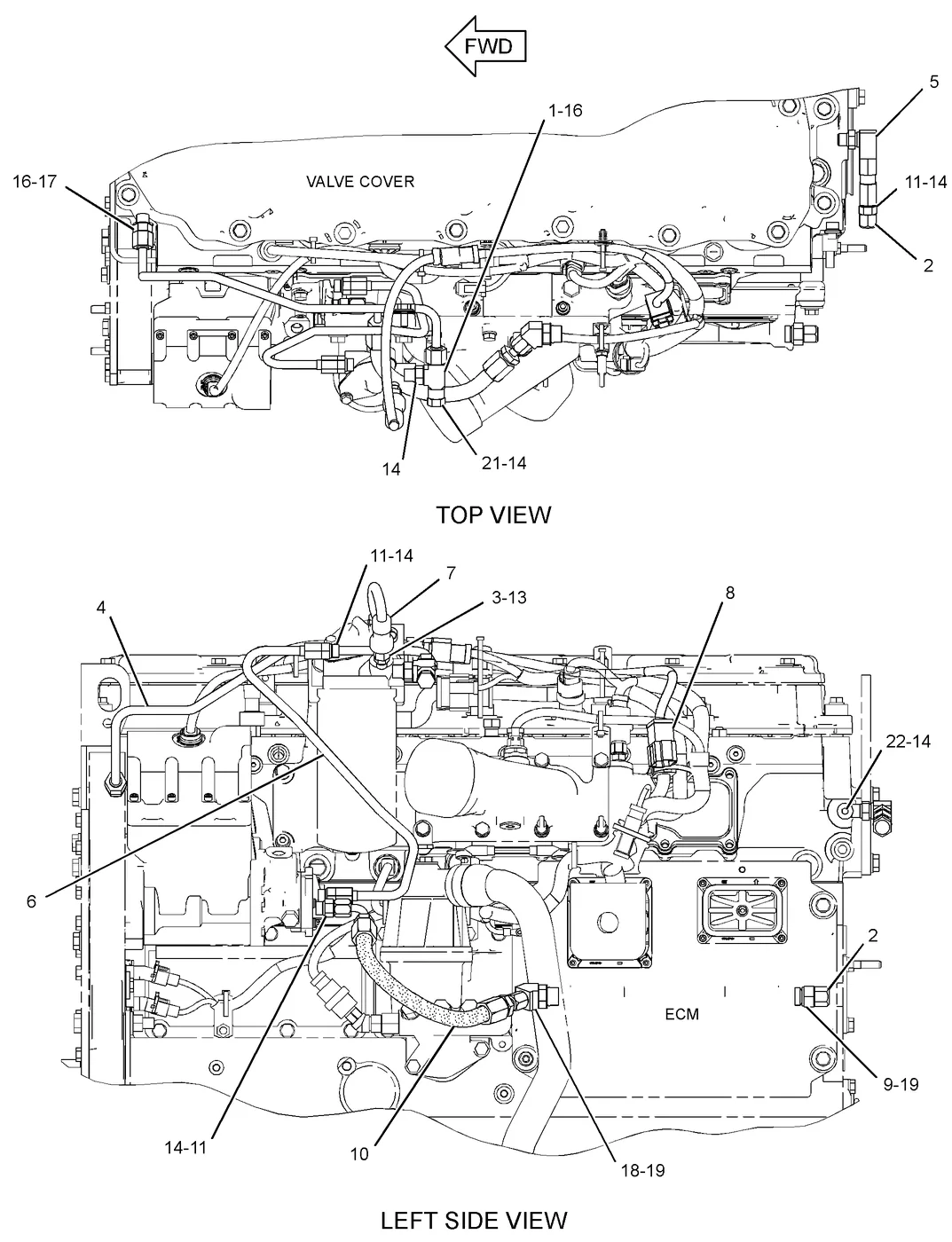 C7 · FUEL SYSTEM · 272-5868 CAT parts diagram