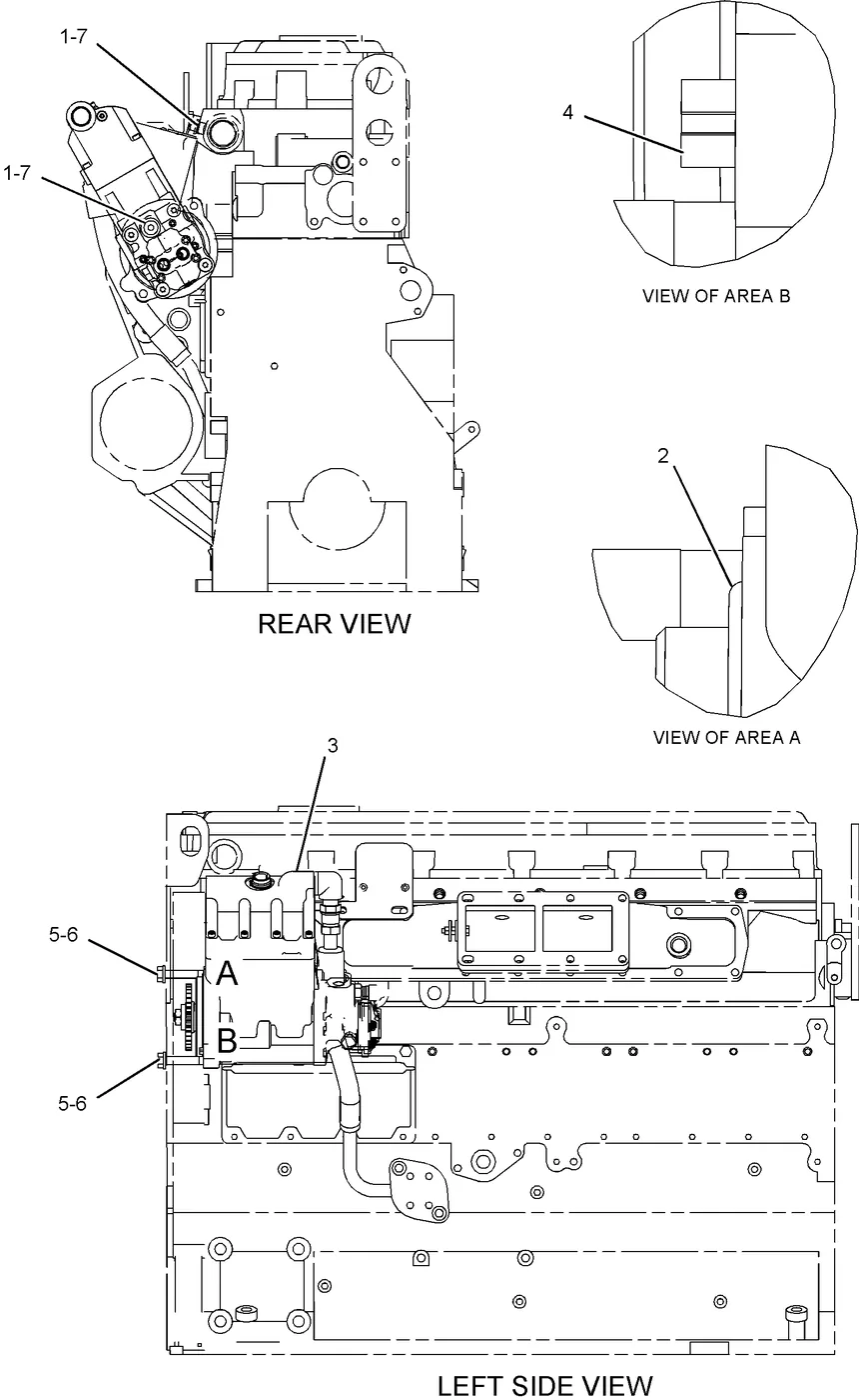 C7 · FUEL SYSTEM · 222-5900 CAT parts diagram