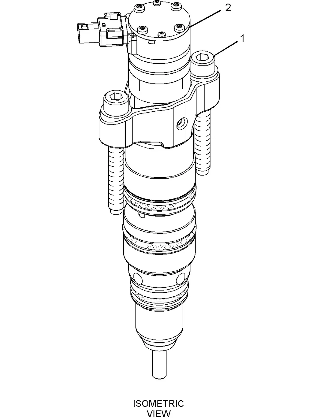 C7 · FUEL SYSTEM · 268-1839 CAT parts diagram