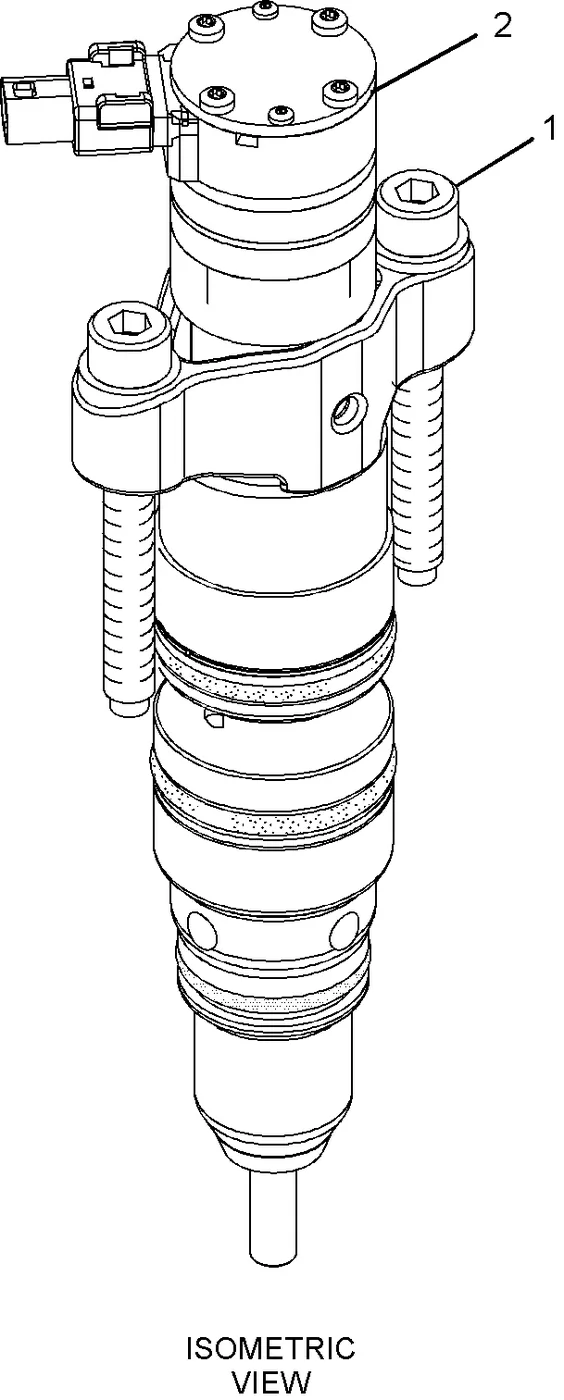 C7 · FUEL SYSTEM · 268-1839 CAT parts diagram
