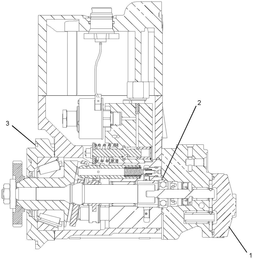 C7 · FUEL SYSTEM · 307-8541 CAT parts diagram