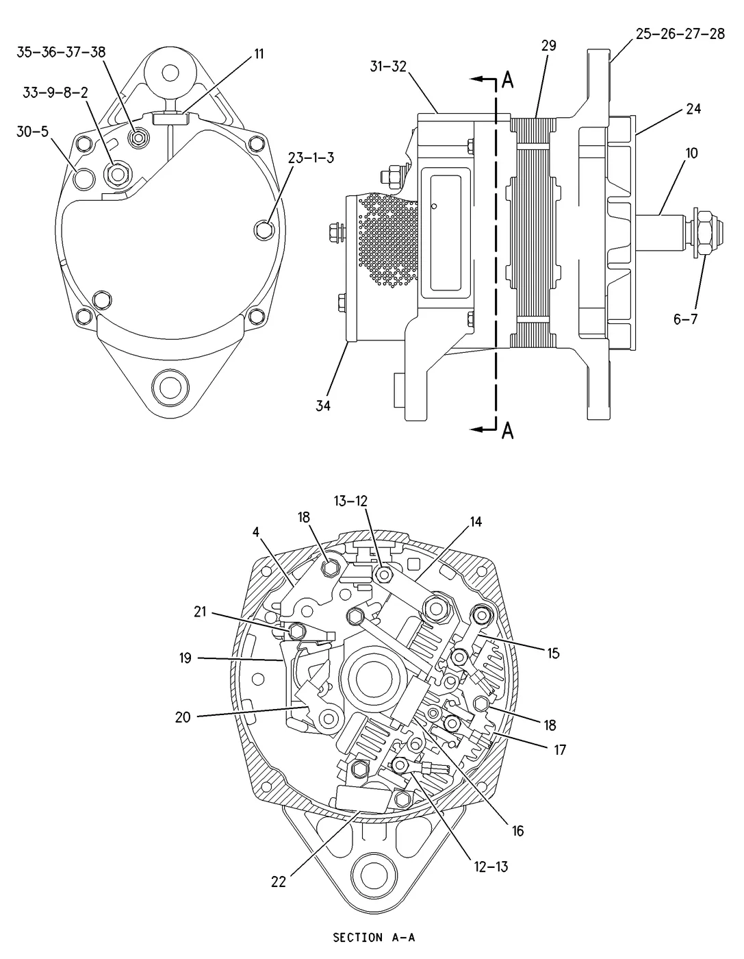 C7 · ELECTRICAL AND STARTING SYSTEM · 188-3506 CAT parts diagram