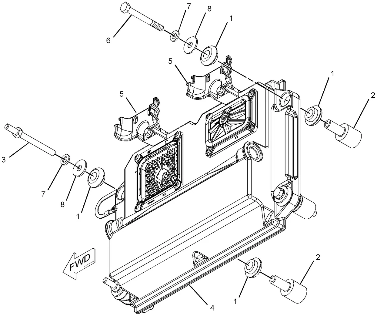 C7 · ELECTRICAL AND STARTING SYSTEM · 241-7597 CAT parts diagram