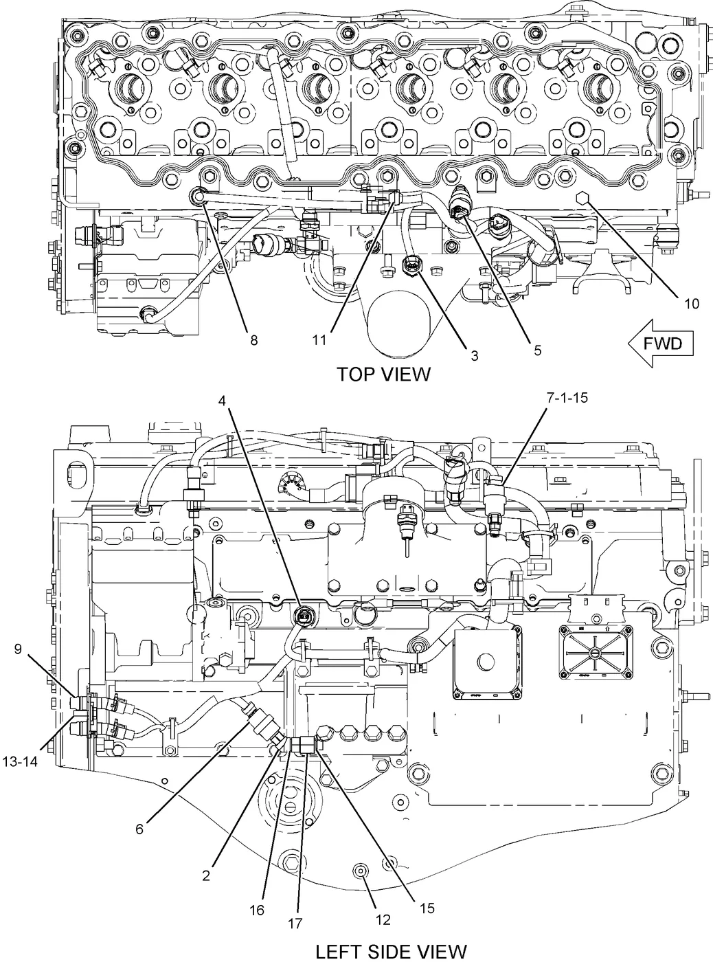C7 · ELECTRICAL AND STARTING SYSTEM · 231-1977 CAT parts diagram
