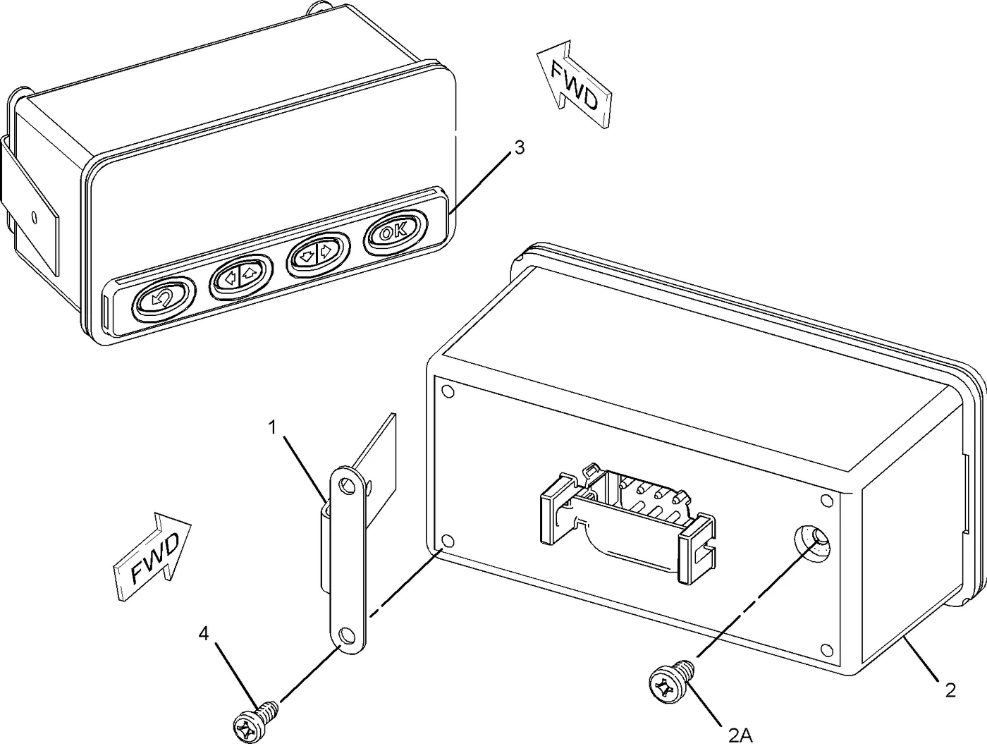 239-5025 - CONTROL GP-UNPRGMED MONITOR (MESSENGER)