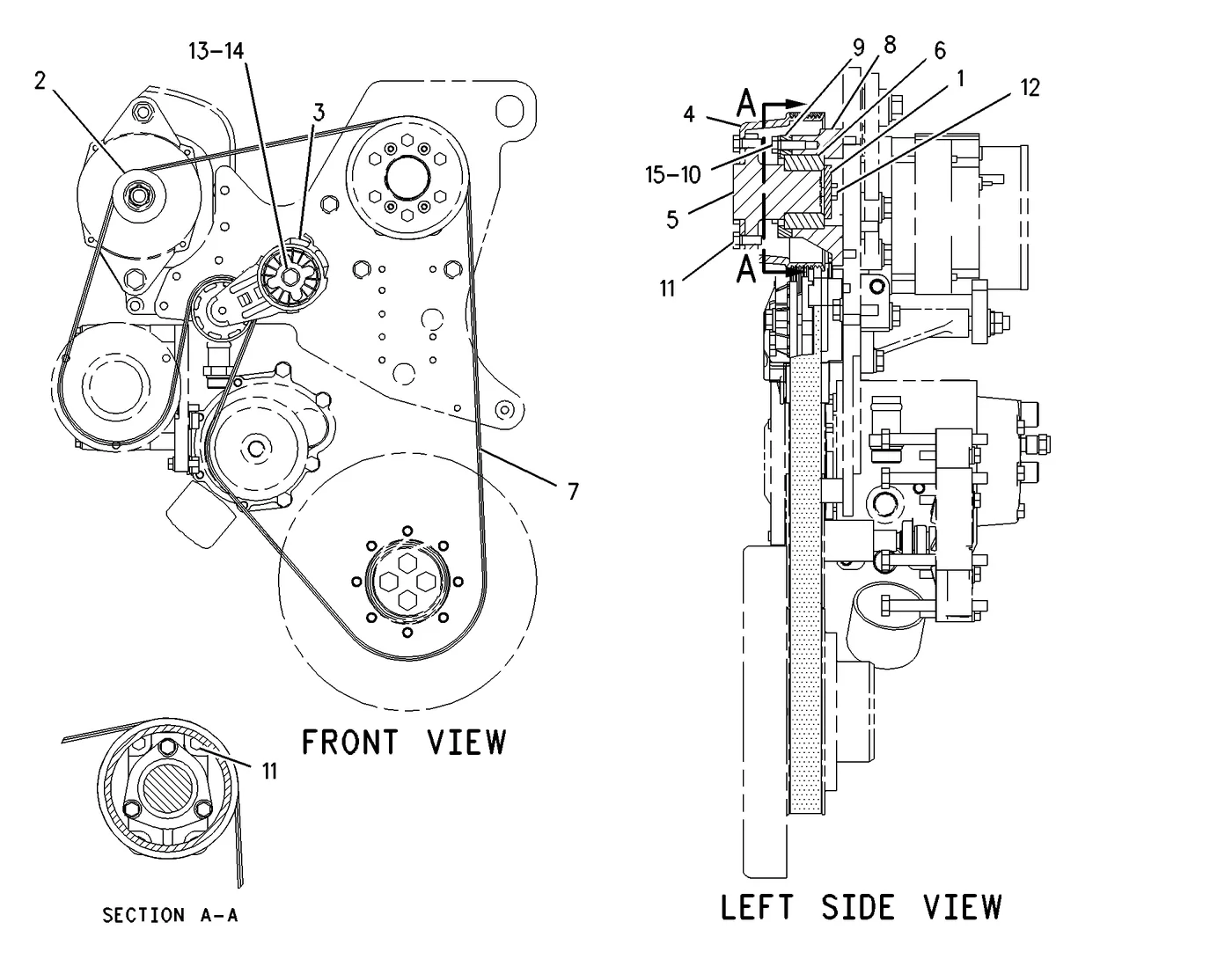 C9 · BASIC ENGINE · 201-9768 CAT parts diagram