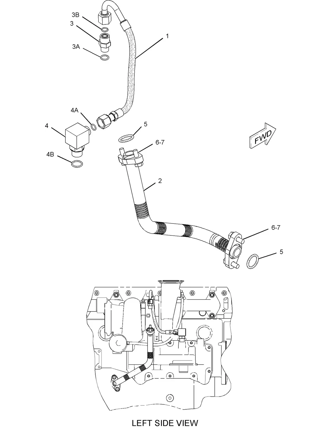 C9 · LUBRICATION SYSTEM · 165-4465 CAT parts diagram