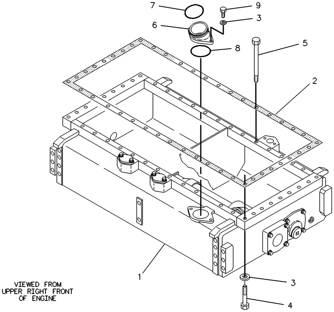 G3508 · BASIC ENGINE · 153-3865 CAT parts diagram