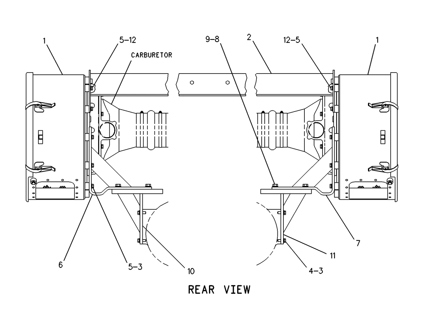 G3508 · AIR INLET AND EXHAUST SYSTEM · 131-2183 CAT parts diagram