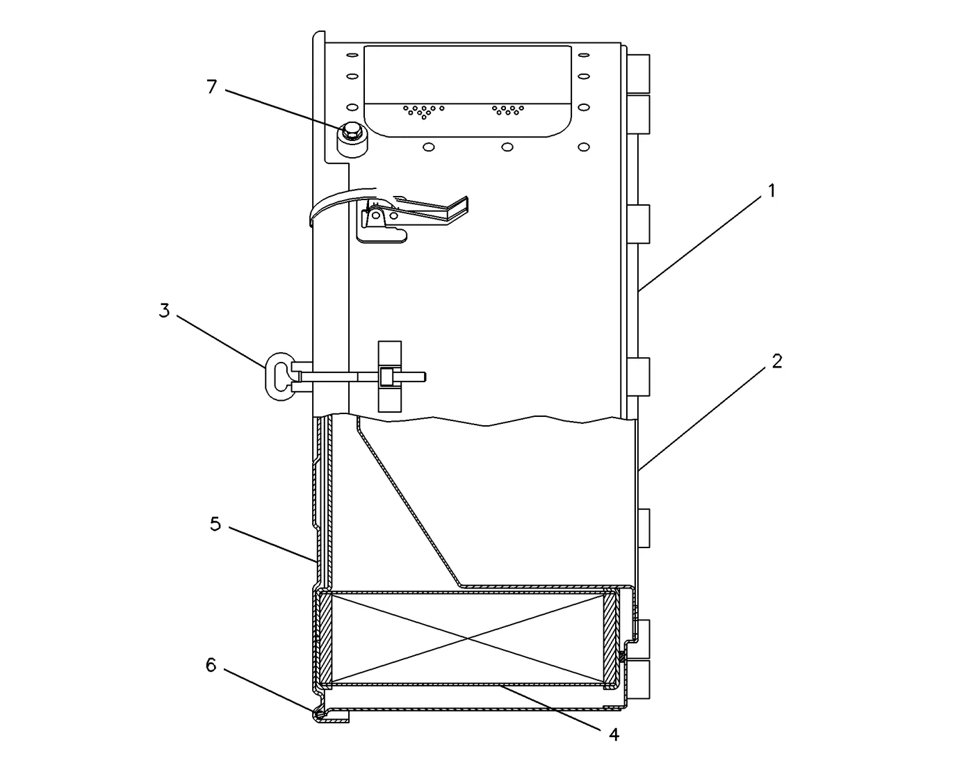G3508 · AIR INLET AND EXHAUST SYSTEM · 131-2183 CAT parts diagram