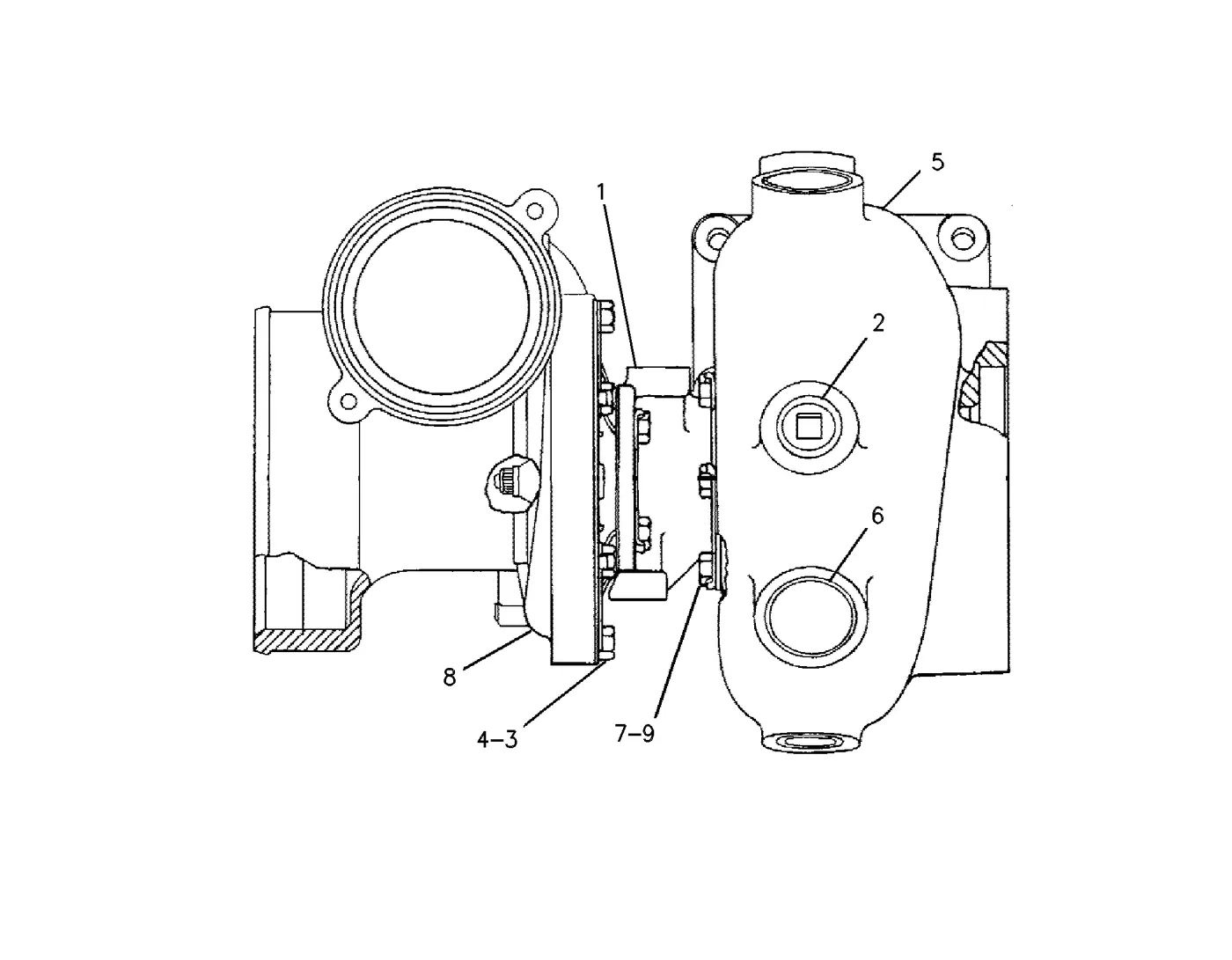 G3508 · AIR INLET AND EXHAUST SYSTEM · 121-5736 CAT parts diagram