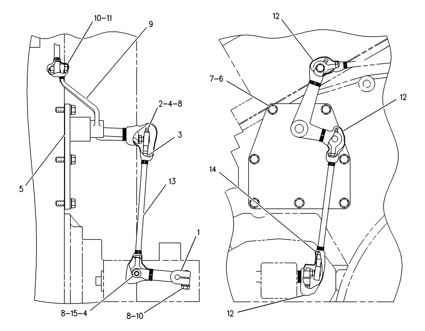 G3508 · FUEL SYSTEM · 107-4471 CAT parts diagram