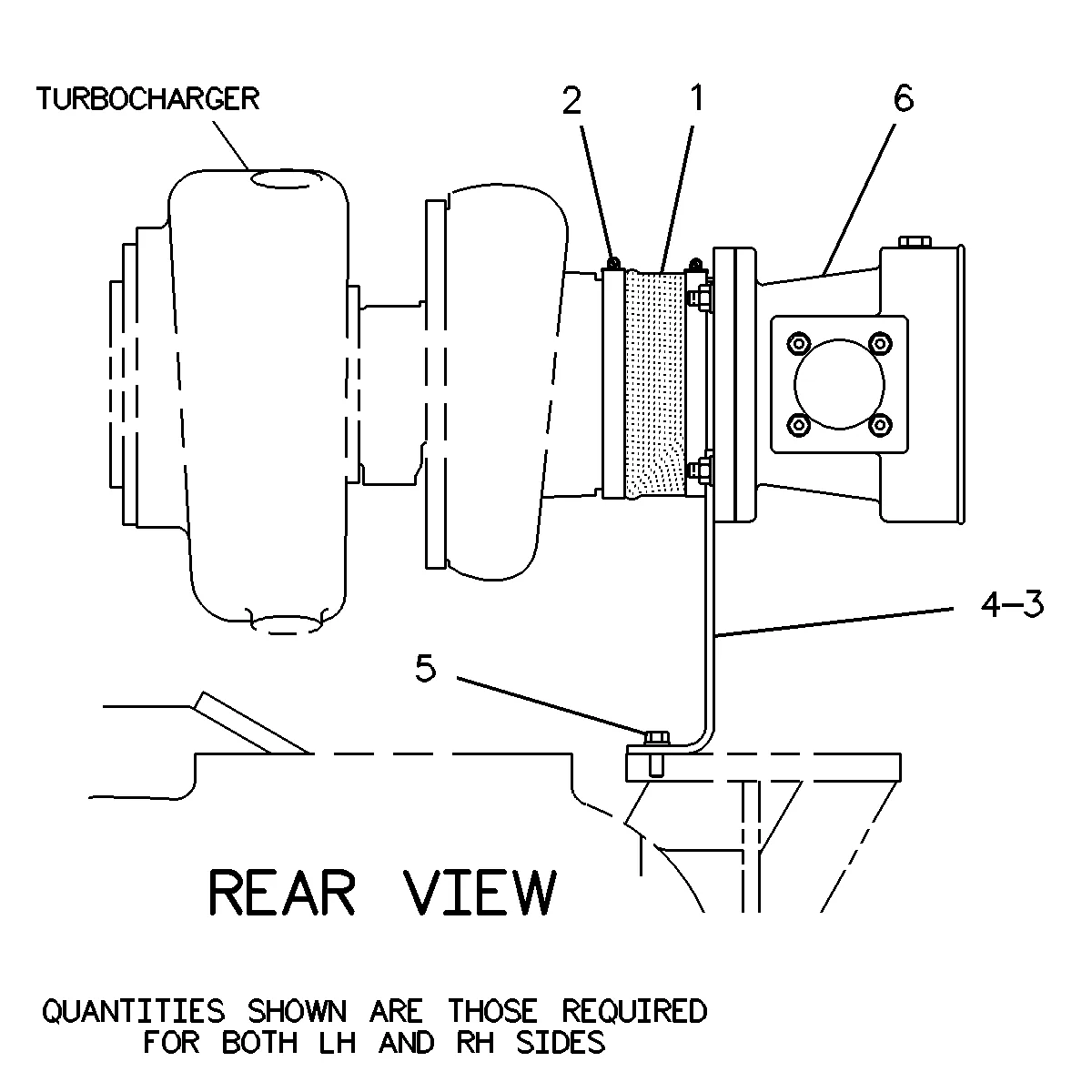 G3508 · FUEL SYSTEM · 154-3867 CAT parts diagram
