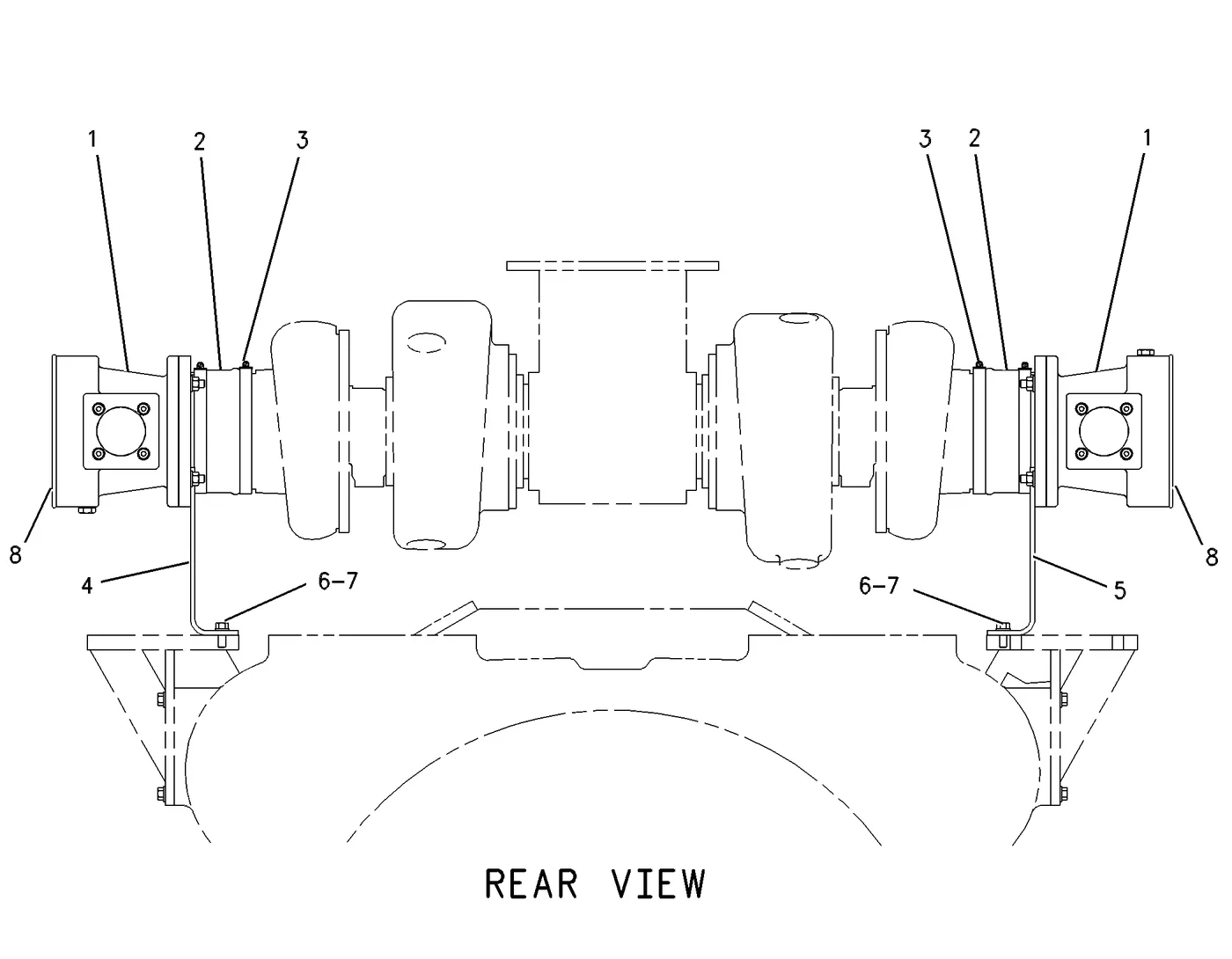 G3508 · FUEL SYSTEM · 106-7948 CAT parts diagram