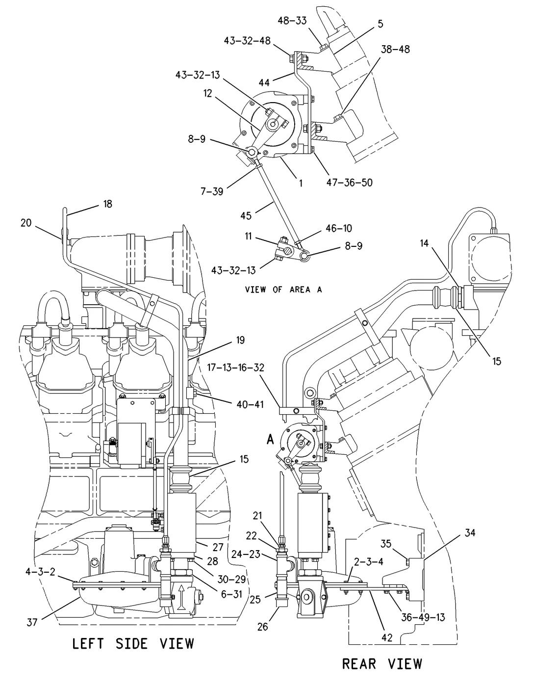 G3508 · FUEL SYSTEM · 155-1722 CAT parts diagram