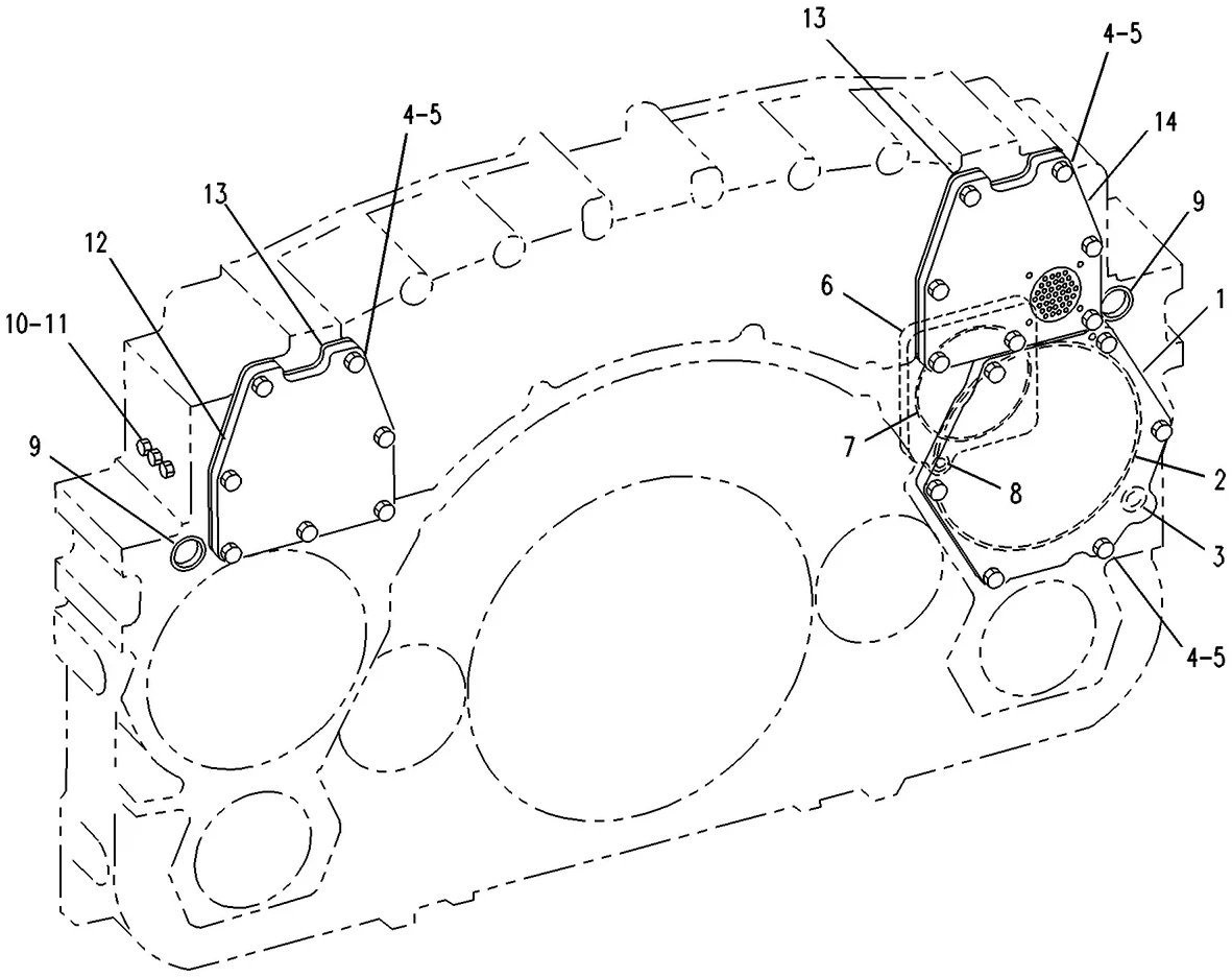 G3508 · BASIC ENGINE · 114-2903 CAT parts diagram