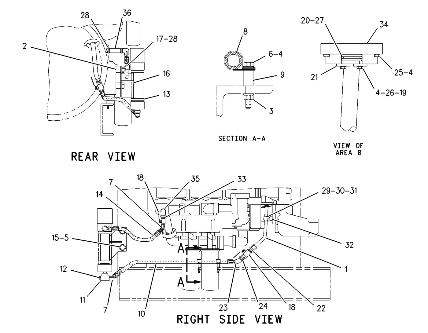 G3508 · ELECTRICAL AND STARTING SYSTEM · 136-9728 CAT parts diagram