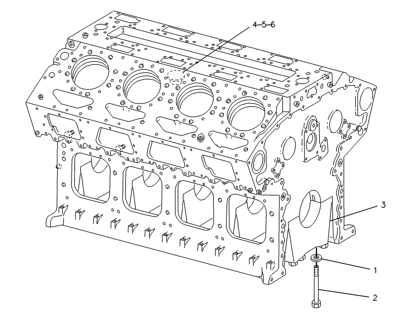 G3508 · BASIC ENGINE · 105-0253 CAT parts diagram