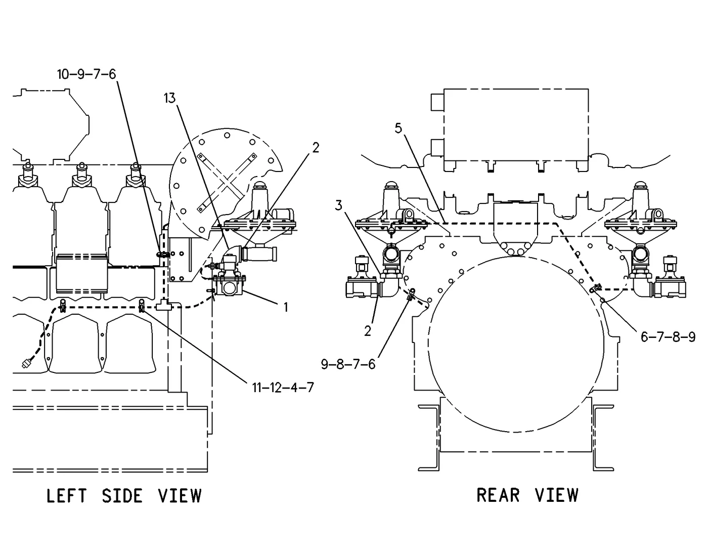 G3508 · ELECTRICAL AND STARTING SYSTEM · 124-0749 CAT parts diagram