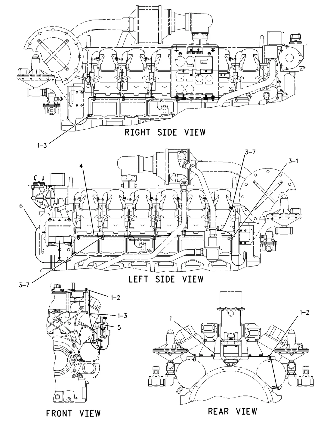 G3508 · ELECTRICAL AND STARTING SYSTEM · 147-8176 CAT parts diagram