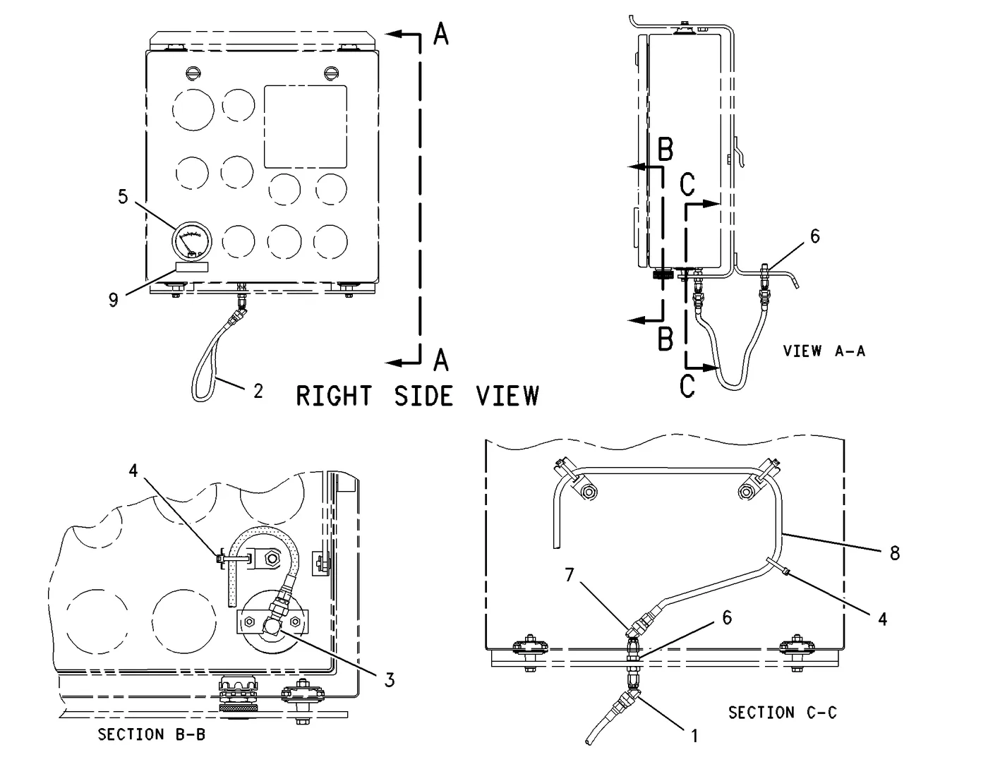 G3508 · OPERATOR STATION · 130-8170 CAT parts diagram