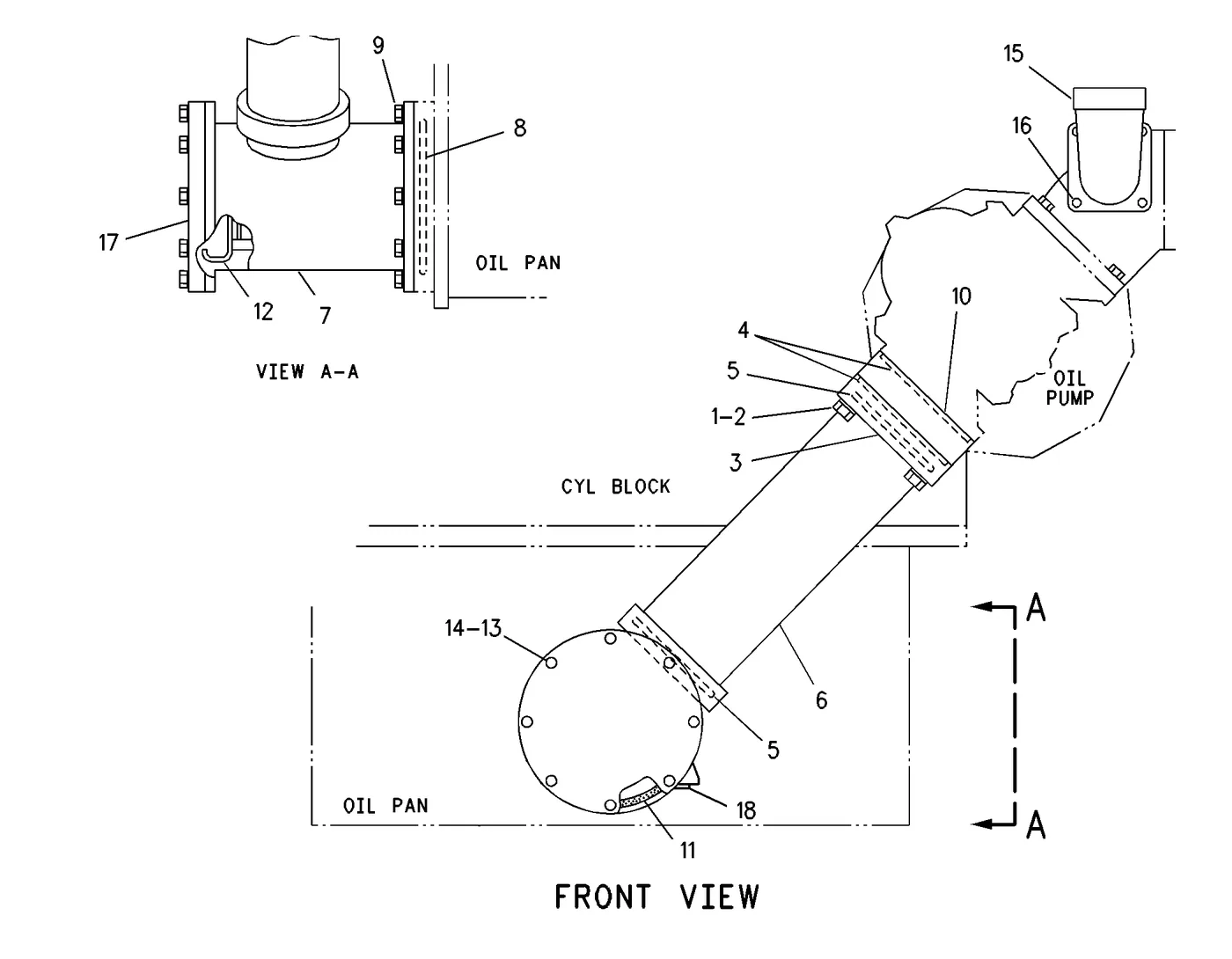 G3608 · LUBRICATION SYSTEM · 109-4842 CAT parts diagram